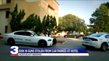 32 Guns Stolen from Man Staying in Memphis Motel