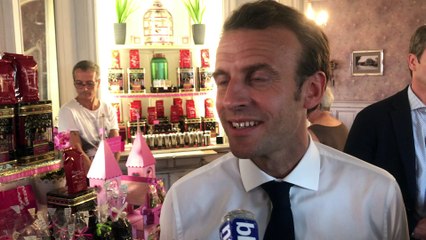Affaire Benalla : entretien avec Emmanuel Macron en visite à Bagnères-de-Bigorre