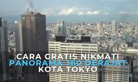 Ini Dia Cara Gratis Nikmati Panorama 360 Derajat Kota Tokyo