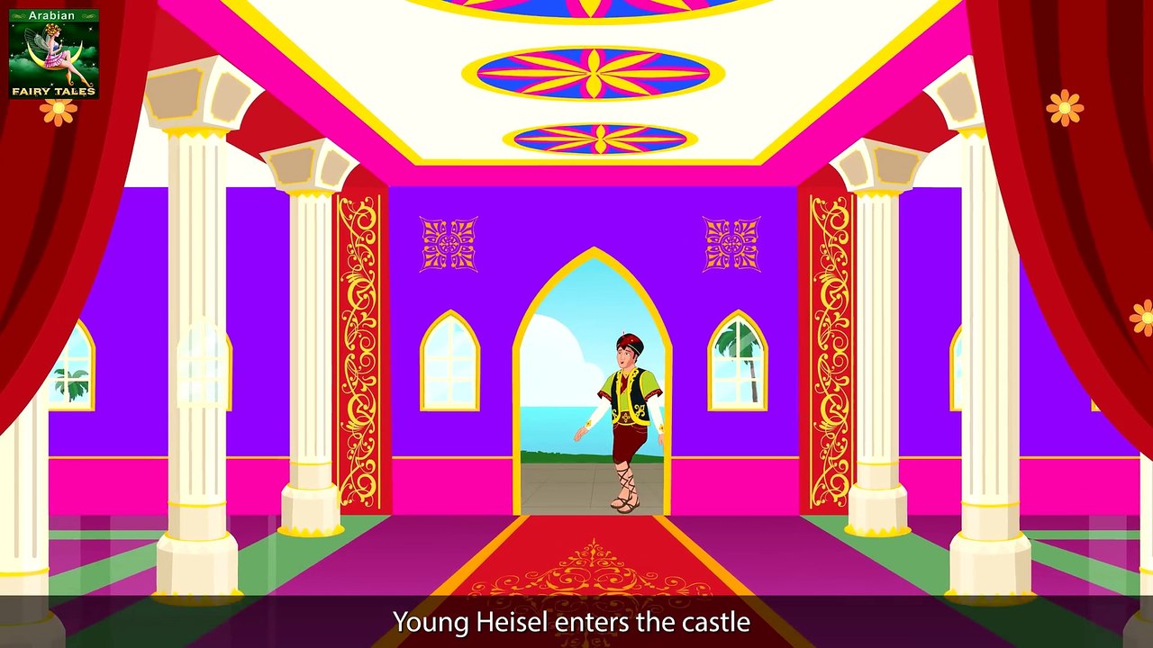 ملك الجبل الذهبى _ The King of Golden Mountain in Arabic _ قصص اطفال _ Arabian Fairy Tales