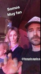 Pedro, Paula, OLI y BALTA viendo Los Pica Pica - 25 de Julio