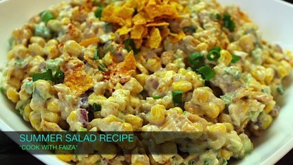 SUMMER SALAD RECIPE *COOK WITH FAIZA*
