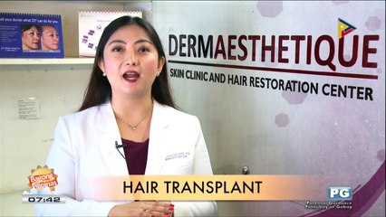 DERMAESTHETIQUE: Hair transplant