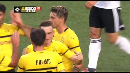 Maximilian Philipp second Goal HD - Borussia Dortmund 2 - 0 Benfica 26.07.2018 (Full Replay)