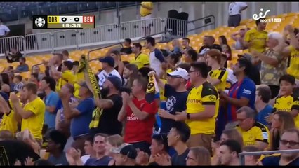 Maximilian Philipp Goal HD - Borussia Dortmund 1 - 0 Benfica 26.07.2018 (Full Replay)