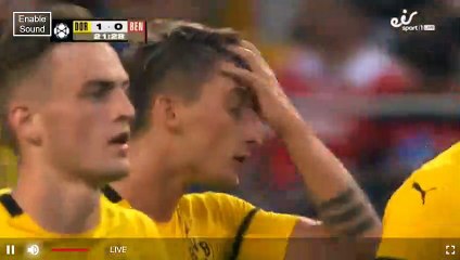 Maximilian Philipp 2nd Goal HD - Dortmund 2-0 Benfica 26.07.2018