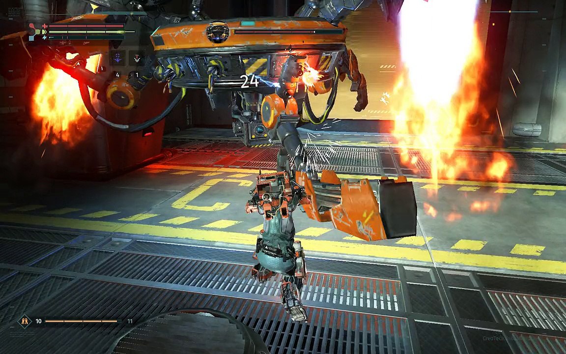 The Surge - LU-74 "Firebug" (Boss 2) - No Damage