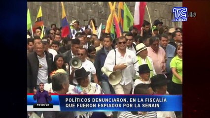 Actores políticos denuncian espionaje de anterior régimen