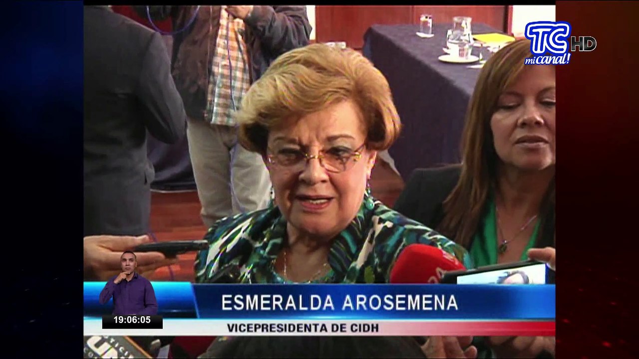 Pronunciamiento de CIDH sobre pedidos de Correa