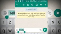 ✔ whatsapp Tricks✔ for you Whatsapp updated new Feature for Message in Odia. on 