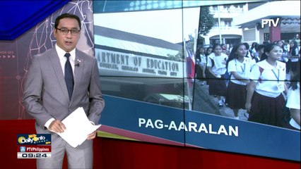 K-12 program, muling pag-aaralan ng DepEd