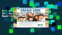 Open Ebook Praxis Core Academic Skills for Educators Tests: Book   Online (Teacher Certification)
