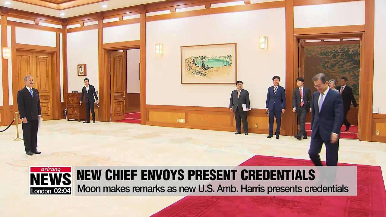 S. Korean Pres. Moon welcomes N. Korea's dismantlement of missile engine, launch sites as "good developments"