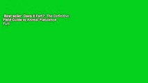 Best seller  Does It Fart?: The Definitive Field Guide to Animal Flatulence  Full