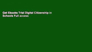 Get Ebooks Trial Digital Citizenship in Schools Full access