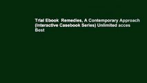 Trial Ebook  Remedies, A Contemporary Approach (Interactive Casebook Series) Unlimited acces Best