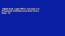 Digital book  Legal Office: Concepts and Procedures Unlimited acces Best Sellers Rank : #3