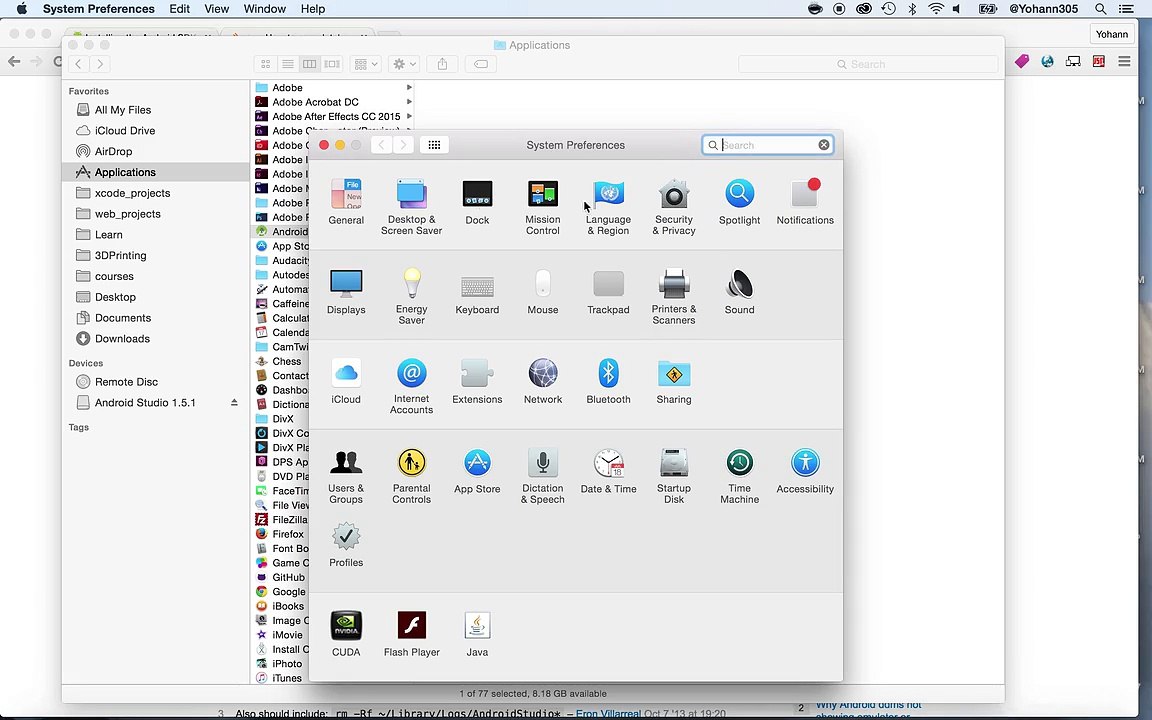 Part 56 Install Android SDK and Android Studio