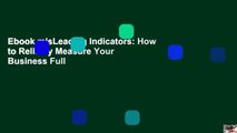 Ebook misLeading Indicators: How to Reliably Measure Your Business Full