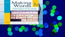 Ebook Cunningham: Making Words: 70 Hands-On Lessons for Teaching Prefixes, Suffixes, and