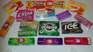 My Countdown of Different Chewing Gum