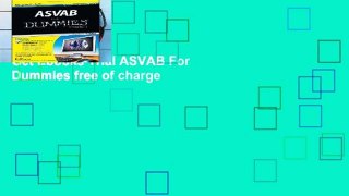 Get Ebooks Trial ASVAB For Dummies free of charge
