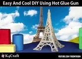Easy And Cool DIY Using Hot Glue Gun!via: Troom Troom - easy DIY video tutorials, youtube.com/troomtroom