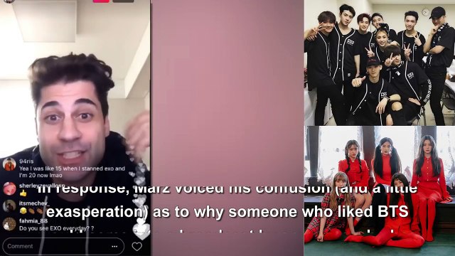 ARMYs angry at Producer Marz-who works with SM Ent artists, belittles BTS and their fans