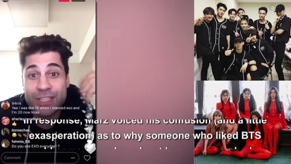 ARMYs angry at Producer Marz-who works with SM Ent artists, belittles BTS and their fans