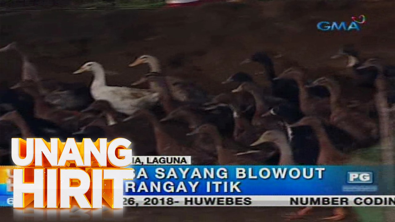 Unang Hirit: Barangay Itik sa Victoria, Laguna, sinorpresa ng 'Unang Hirit'