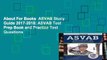 About For Books  ASVAB Study Guide 2017-2018: ASVAB Test Prep Book and Practice Test Questions