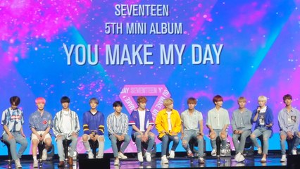 [Pops in Seoul] Oh My! SEVENTEEN(세븐틴)'s Show Case of "YOU MAKE MY DAY"