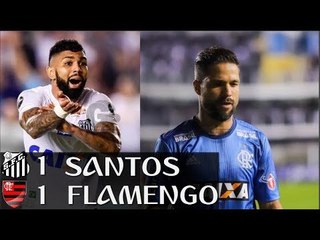 Santos 1 x 1 Flamengo - Melhores Momentos (COMPLETO HD) Brasileirão 25/07/2018