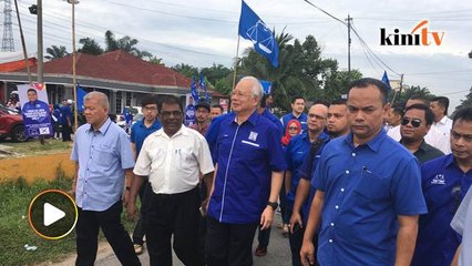 Download Video: 'Sepatut Najib tak payah datang, duduk rumah' - Komen penduduk