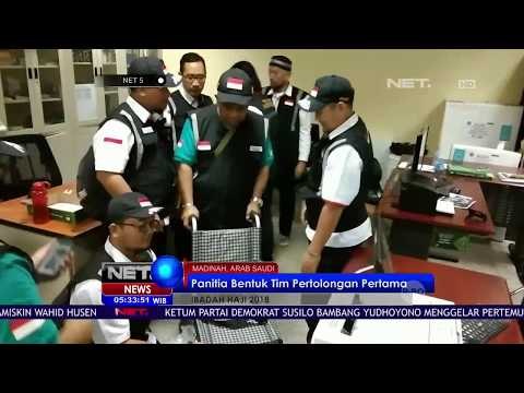 Petugas Bentuk Anggota Pertolongan Pertama Jamaah Haji #NETHaji2018-NET5