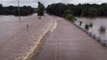 Heavy Flooding Forces Road Closures in Hershey, Pennsylvania