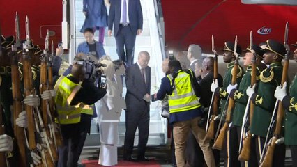 Cumhurbaşkanı Erdoğan Güney Afrika’da