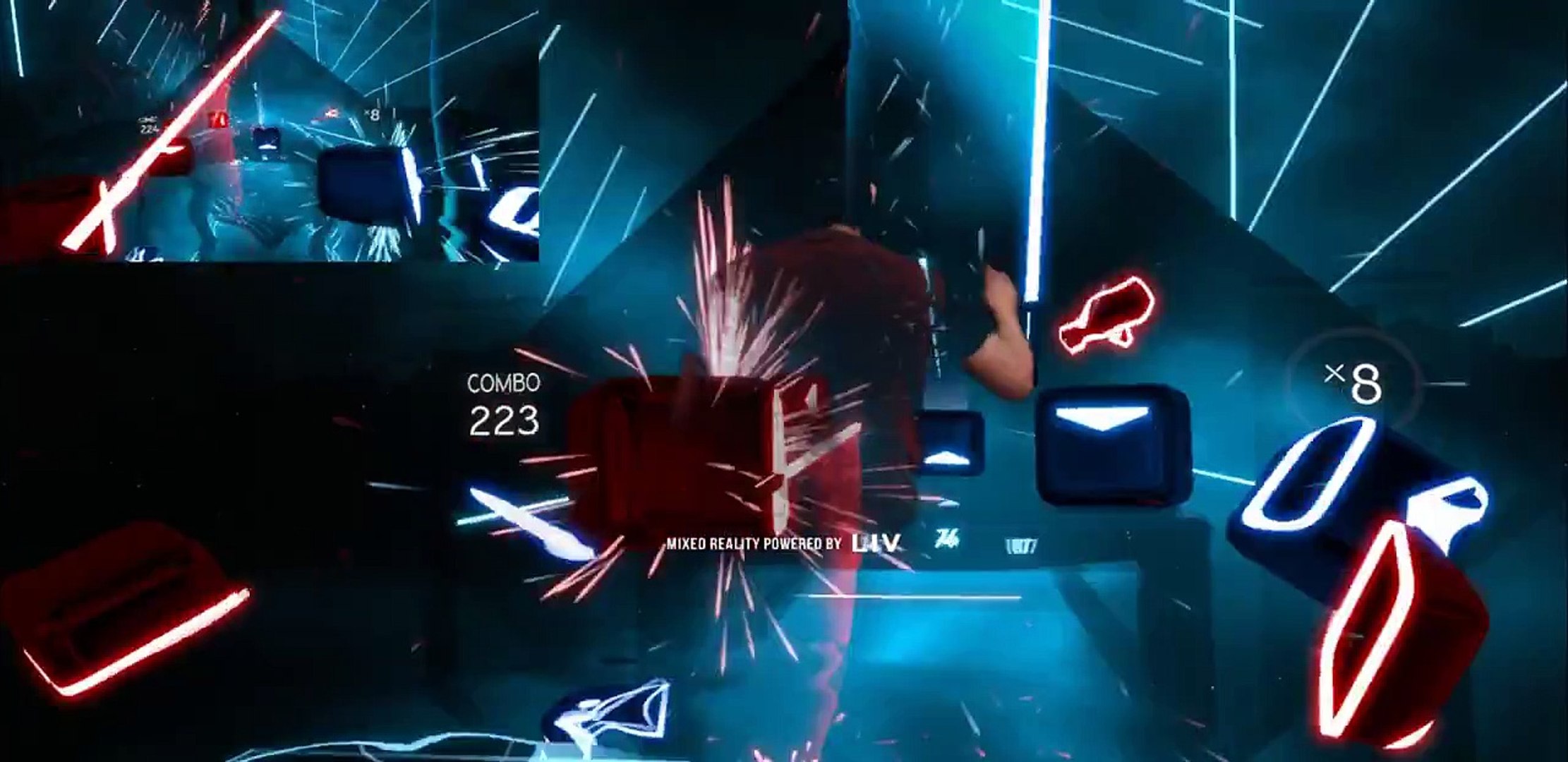 Beat Saber Country Rounds Full Combo Expert. VR / MR