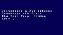 viewEbooks & AudioEbooks Tennessee 4th Grade ELA Test Prep: Common Core Learning Standards free of