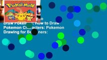 Digital book  How to Draw Pokemon: How to Draw Pokemon Characters: Pokemon Drawing for Beginners: