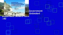 Popular Book  Federal Government Construction Contracts Unlimited acces Best Sellers Rank : #3