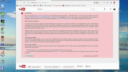How To Remove Community Guideline Strike 2018 in || Hindi || Appeal community guideline strike