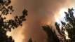 Smoke Billows From California's Cranston Fire