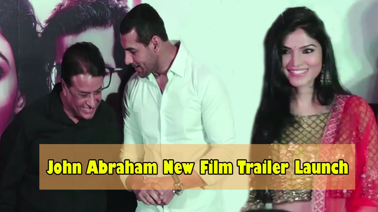 John Abraham At Trailer Launch Of Marathi Film Savita Damodar Paranjpe With Cast