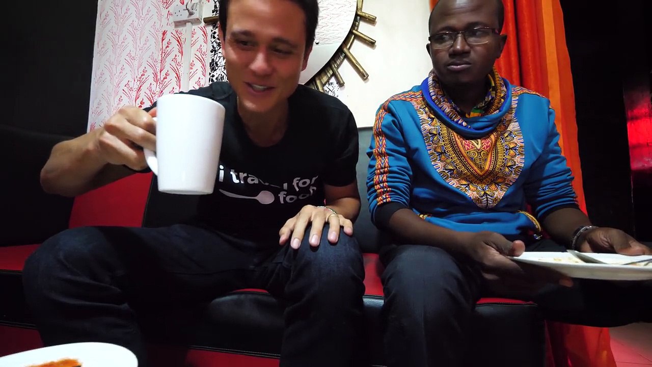 East African Food - He Gave Me The PRIZED DELICACY! [WARNING] - Goat Roast With Maasai in Kenya!