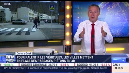 Frédéric Simottel: Des passages piétons en 3D pour ralentir les véhicules - 26/07