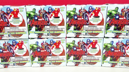 Marvel Avengers Chocolate Surprise Eggs Kinder Playtime Easter Egg Captain America Iron Ma