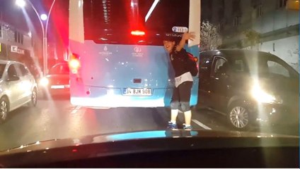 Patenli Gencin Tehlikeli Yolculuğu Kamerada