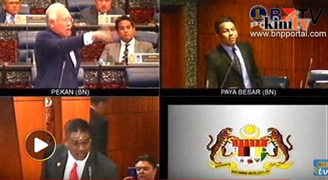 Minta penjelasan 1MDB, harga cincin kedengaran ketika Najib berucap