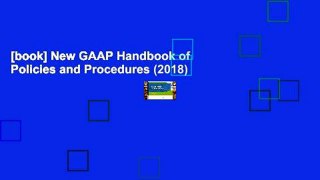 [book] New GAAP Handbook of Policies and Procedures (2018)